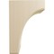 Ekena Millwork 5 1/4"W x 8"D x 12"H Clarksville Bracket, Rubberwood BKTW05X08X12CVRW - alternate 2